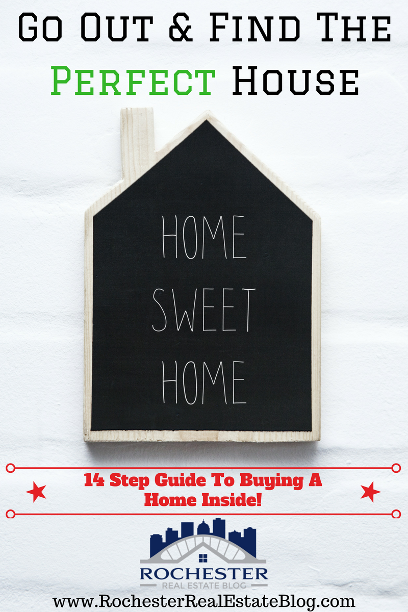 Go Out & Find The Perfect House - 14 Step Guide To Buying A House