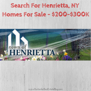 Search for Henrietta, NY Homes For Sale - 200-300K